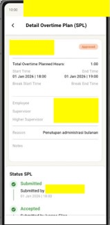 Overtime Plan Detail