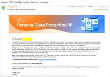 Email Notification